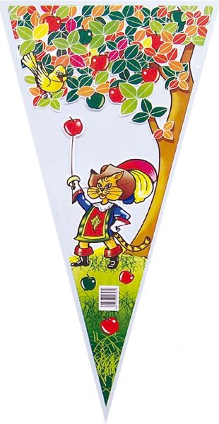 1604 Cone Bag 30X60 Cat with Boots 100U