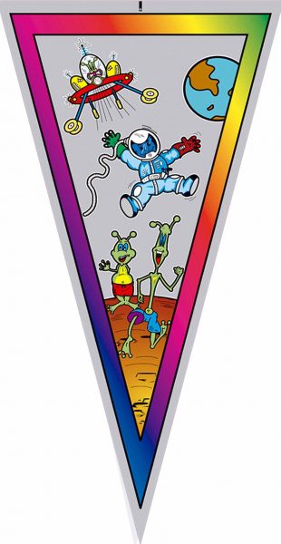 30341 Cone Bag 30X60 Martians 100U