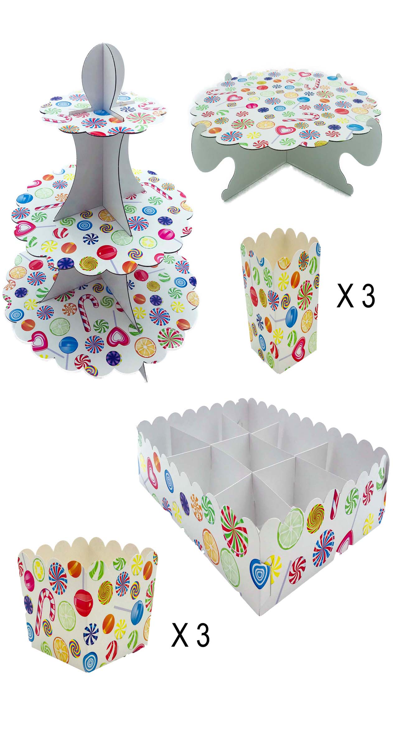 50420 Kit Completo Mesa Dulce Caramelos